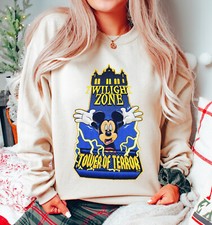 Disney Halloween Tower of Terror Mickey Mouse Tee Unisex Adult Kid Shirt 660217