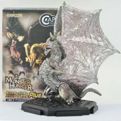 CAPCOM Monster Hunter 4,9 Zoll Figur Doll World Plus Vol. 13 Stahl Drachen Ki...
