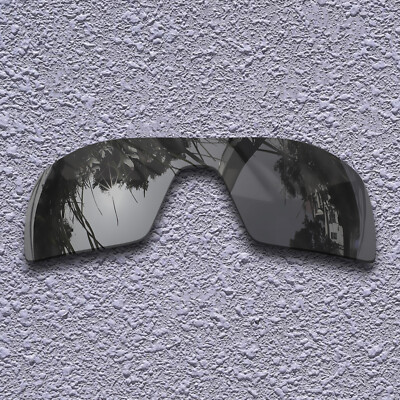 US Black Iridium Replacement Lenses for-Oakley Oil Rig  Polarized&Mirrored