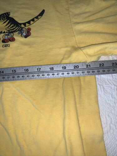 B KLIBAN CAT 70s T-Shirt Vintage 1975 Crazy Shirts Single Stitch Hawaii RARE XL - Picture 7 of 10