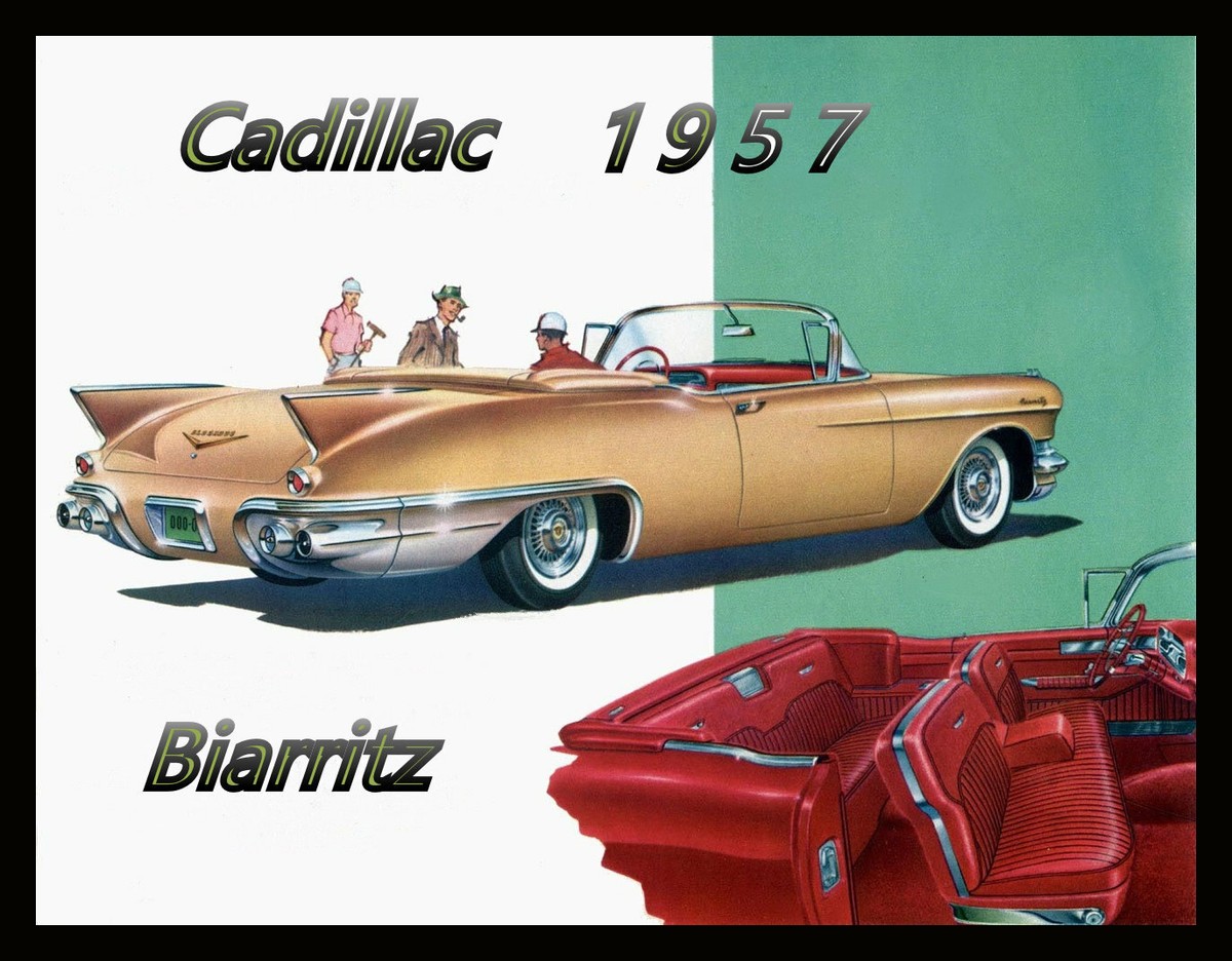 1957 Cadillac Eldorado Biarritz convertible Toolbox - Fridge