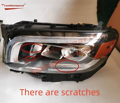 Scratch 2020-2023 Mercedes GLB MultiBeam LED Headlight Left Driver LH Side OEM