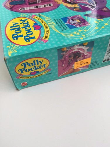 POLLY POCKET 1994 Polly's Wonderful Wedding Party MUSICAL **NEW & SEALED** - Picture 4 of 7