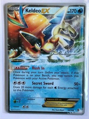 Keldeo Ex 49 149 Wcs 15 Light Play Lp Pokemon Ebay