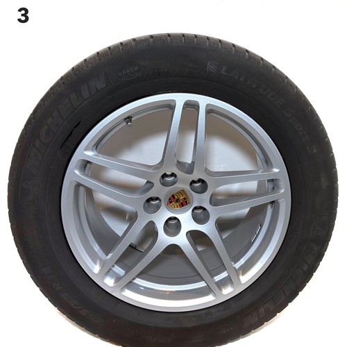 Porsche Macan I Original Alu-Felgen Sommer-Reifen 235/60 R18 & 255/55 R18 - Bild 5 von 6