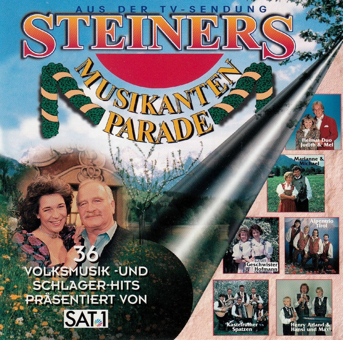 Steiner musicians Parade - 36 Folk Music & Pop Hits(2 CDs Import