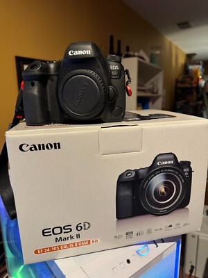 CANON EOS 6D MARK II (MK 2) DSLR CAMERA MINT
