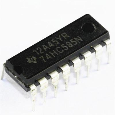 50PCS IC 74HC595 74595 SN74HC595N 8-Bit Shift Register DIP-16 NEW
