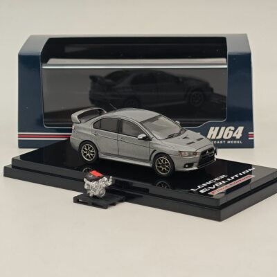 Hobby Japan 1/64 Mitsubishi Lancer Evolution X Final Edition  Gray--1