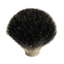 Black Badger Shaving Brush Knot Size 2465mm Mens Barber Beard Grooming Kits