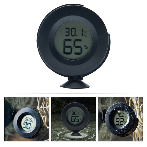 Thermometer Digital Temperature Hygrometer Humidity Sensor Reptile Monitor - Picture 10 of 12