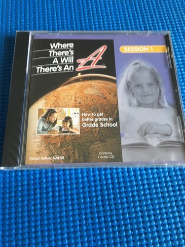 Sealed New CD ROM Cd-Rom Where There’s A Will There’s An A Session 1 Get Better