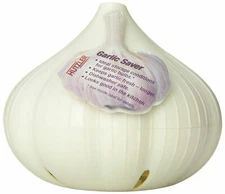 Harolds Kitchen White Garlic Saver 