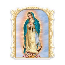 Gift Sticker : Our Lady of Guadalupe Catholic Religious Virgin Saint Mary