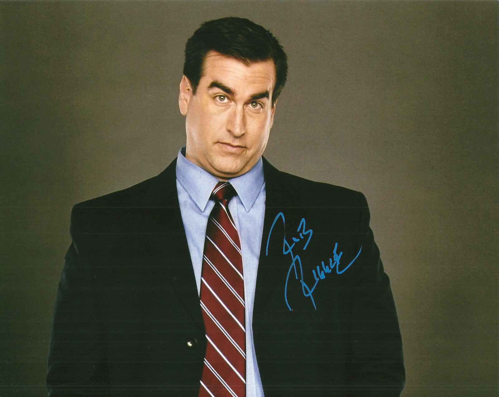 Rob Riggle Hand Up Rob Riggle Hand SIgned 8x10 Photo Autograph Signature SNL Hangover ...