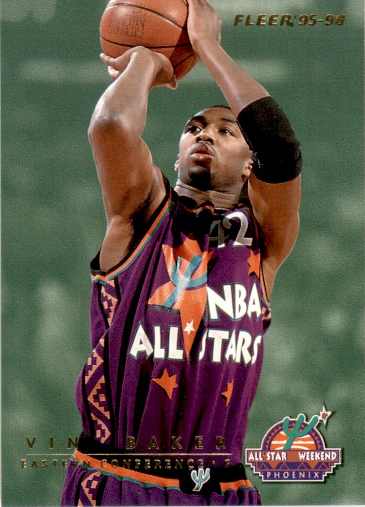 1995 Fleer NBA All-Stars #6 Baker / Ceballos Bucks / Suns