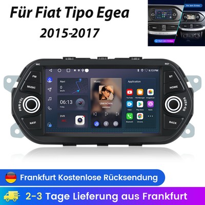 2+32G Für Fiat Tipo Egea 2015-2021 CarPlay Android 13.0 Autoradio DAB BT FM WIFI