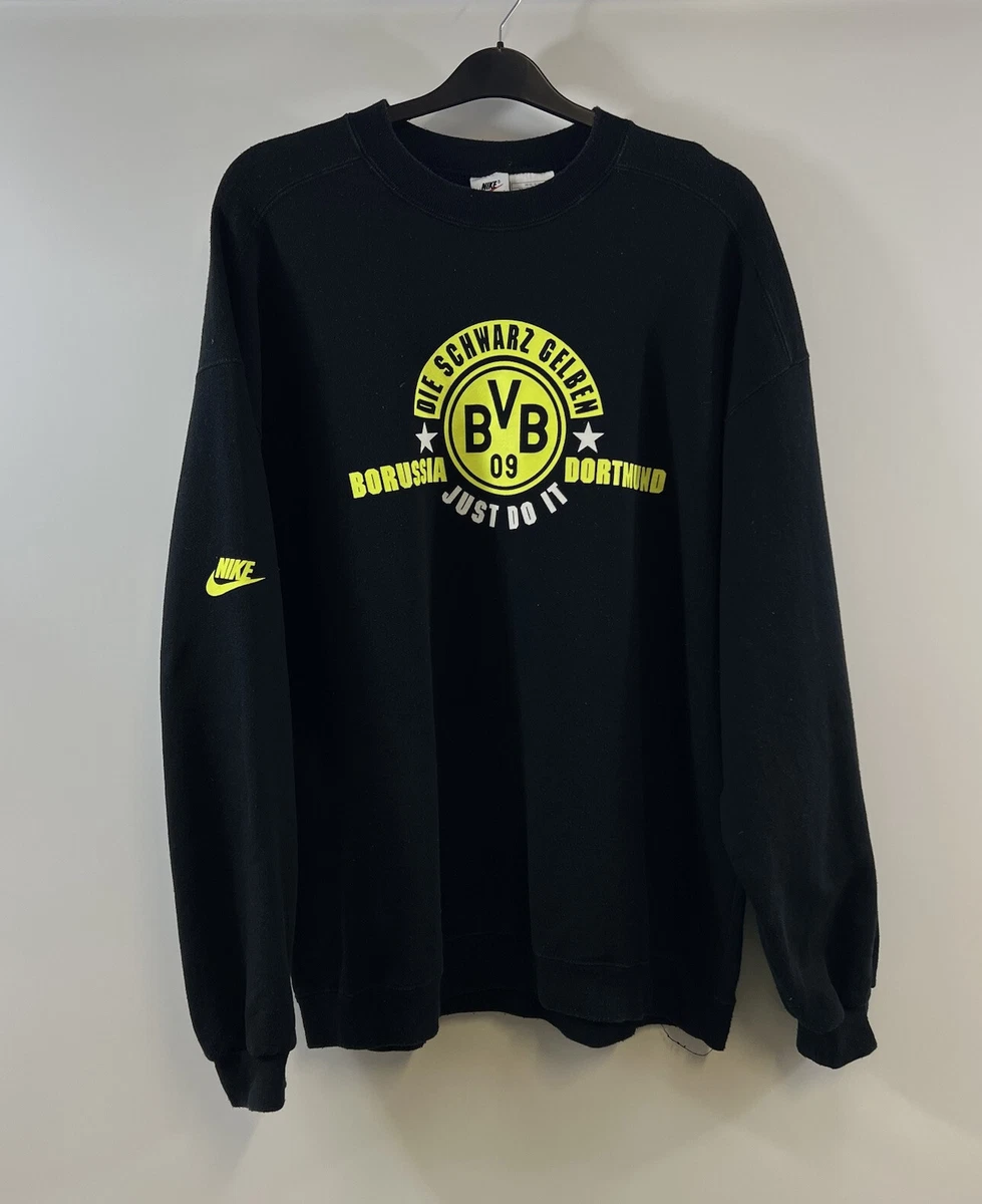 Borussia Dortmund Football Sweatshirt 1997/98 Adults XXL Nike G483 | eBay
