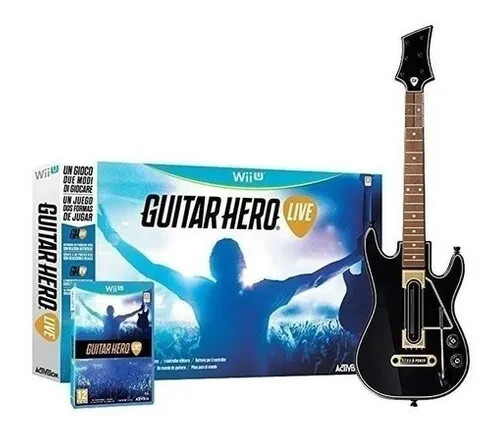 flydende Skrivemaskine Bryde igennem BRAND NEW NEVER USED Wii U Guitar Hero Live Guitar and Game Bundle + gift | eBay flydende Skrivemaskine Bryde igennem BRAND NEW NEVER USED Wii U Guitar Hero Live Guitar and Game Bundle + gift | eBay