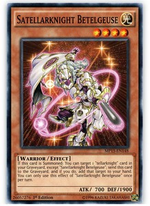 Satellarknight Betelgeuse - MP15-EN148 - Common - 1st Edition x3 - Lightly Playe