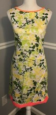 Tahari Dress Women’s Size 2 floral sheath Summer Sundress