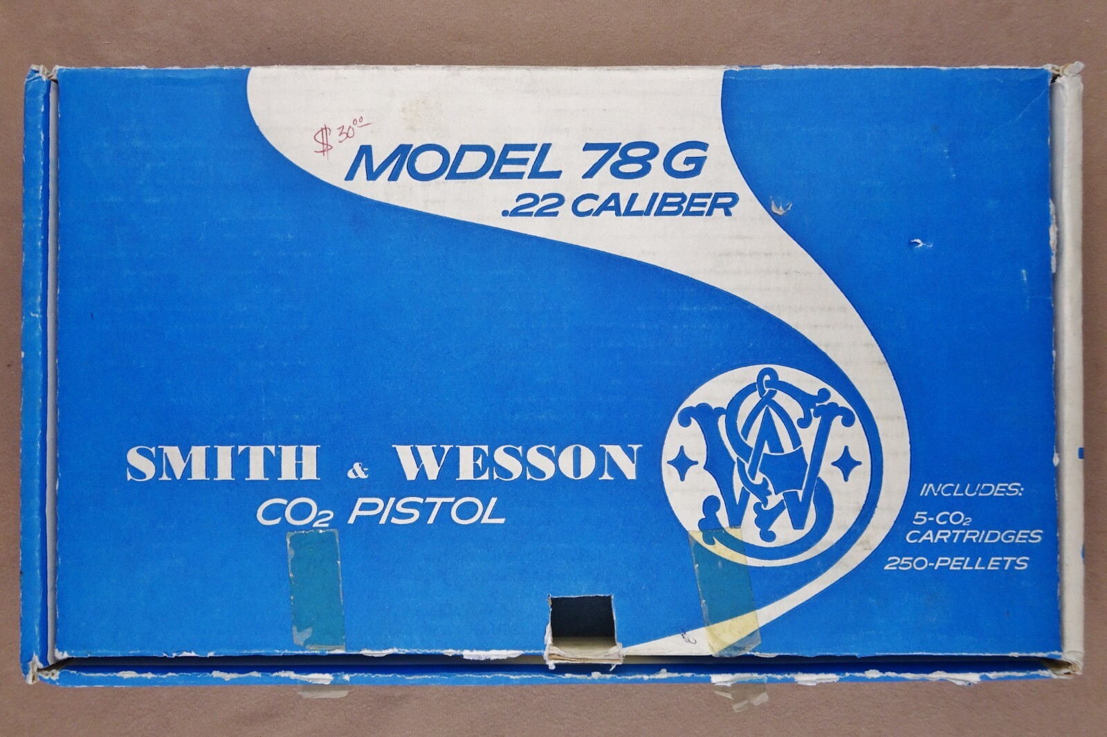 Smith & Wesson Model 78G .22 Caliber CO2 Air Gun Pistol in Original Box