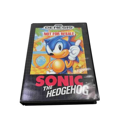 SEGA Sonic The Hedgehog Video Game Cartridge (Not For Resale) 670