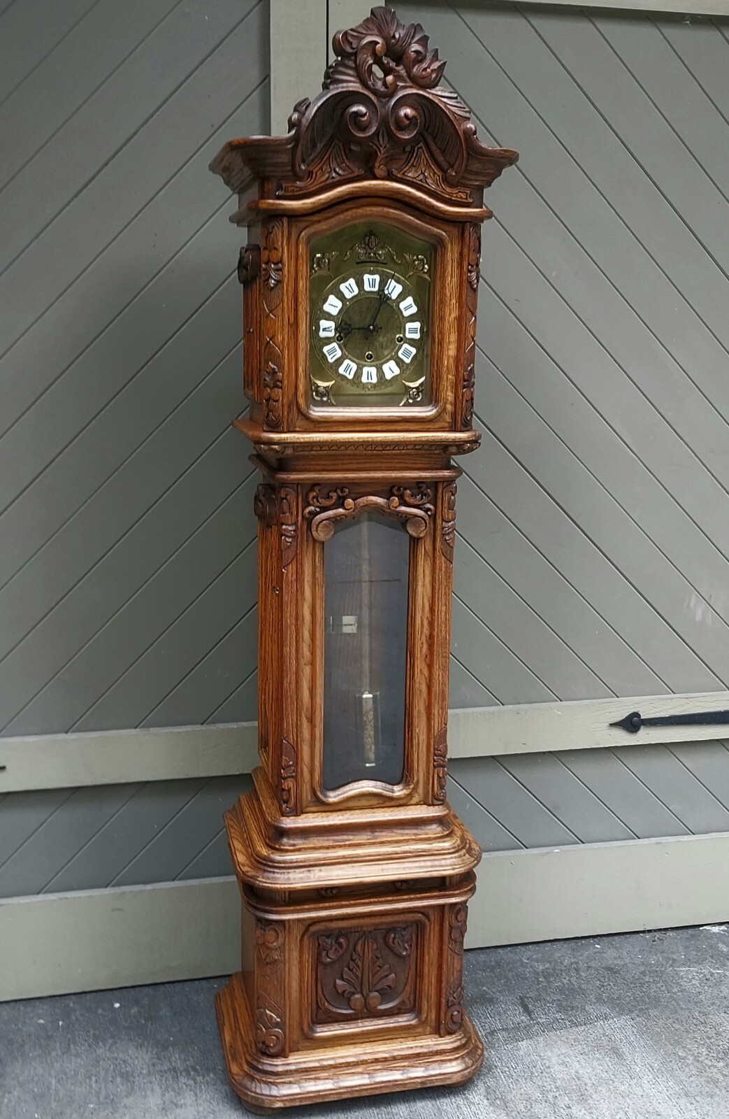 GAZO SANTA CLARA CLOCK Rare 2 Chime Ave Maria & Colombian Anthem Palo