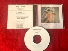 BING CROSBY  CHRISTMAS SONGS ARTFORDMUSIC LICENSING 6 SONG CD SAMPLER