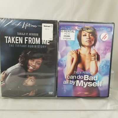 2 DVDs  Taken From Me The Tiffany Rubin Story   &  I Can Do Bad All By Myself