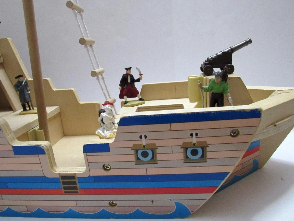 Melissa and doug wooden pirate sale ship