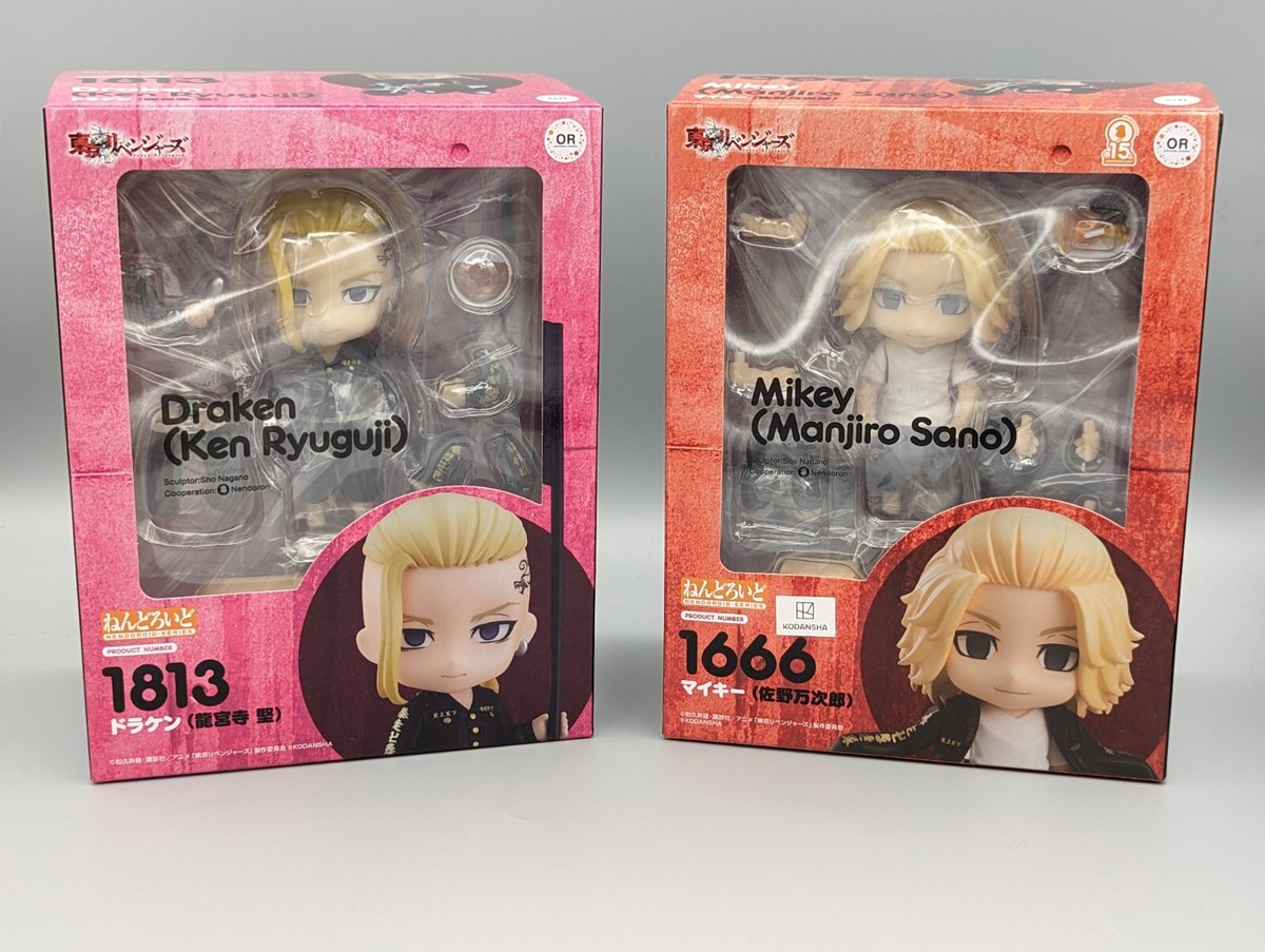 Mikey and Draken Nendoroid Japan ver Tokyo Revengers Good Smile