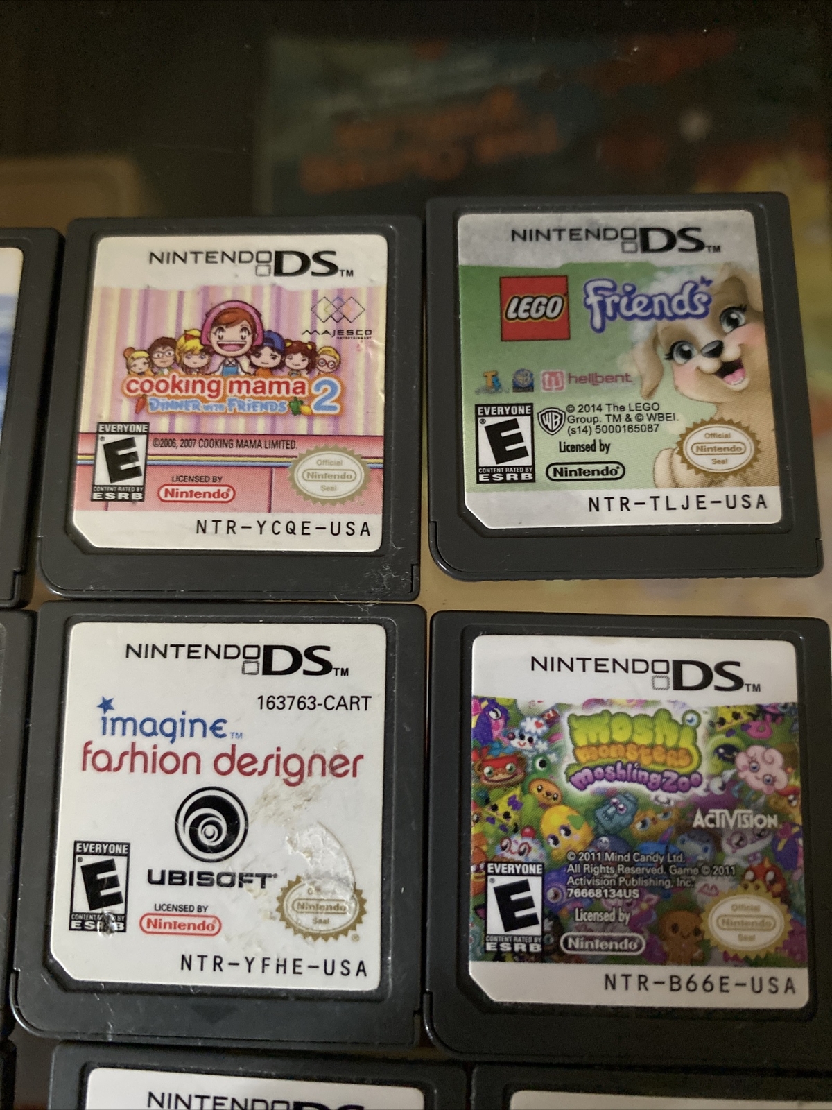 Nintendo DS games lot Of 9 Cooking Mama 2 My Little Pony Kitten Moshi  FAMILY | eBay
