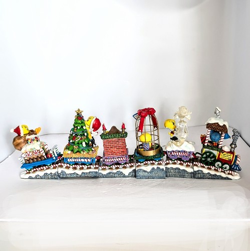 Looney Tunes Tweety's Christmas Train Danbury Mint Christmas Twain Vintage - Bild 6 von 17