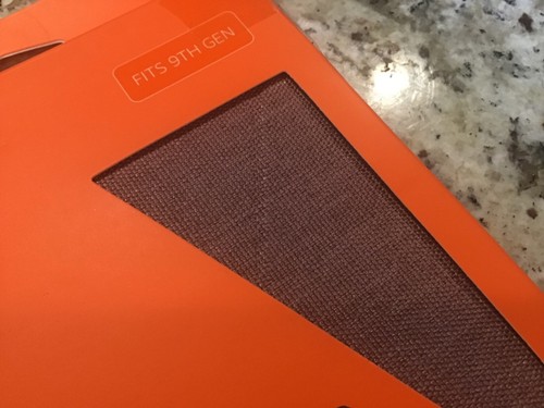 Genuine Amazon Fire 7 Tablet Fabric Protective Cover Case 9th Gen 2019 Plum NEW! - Picture 4 of 4
