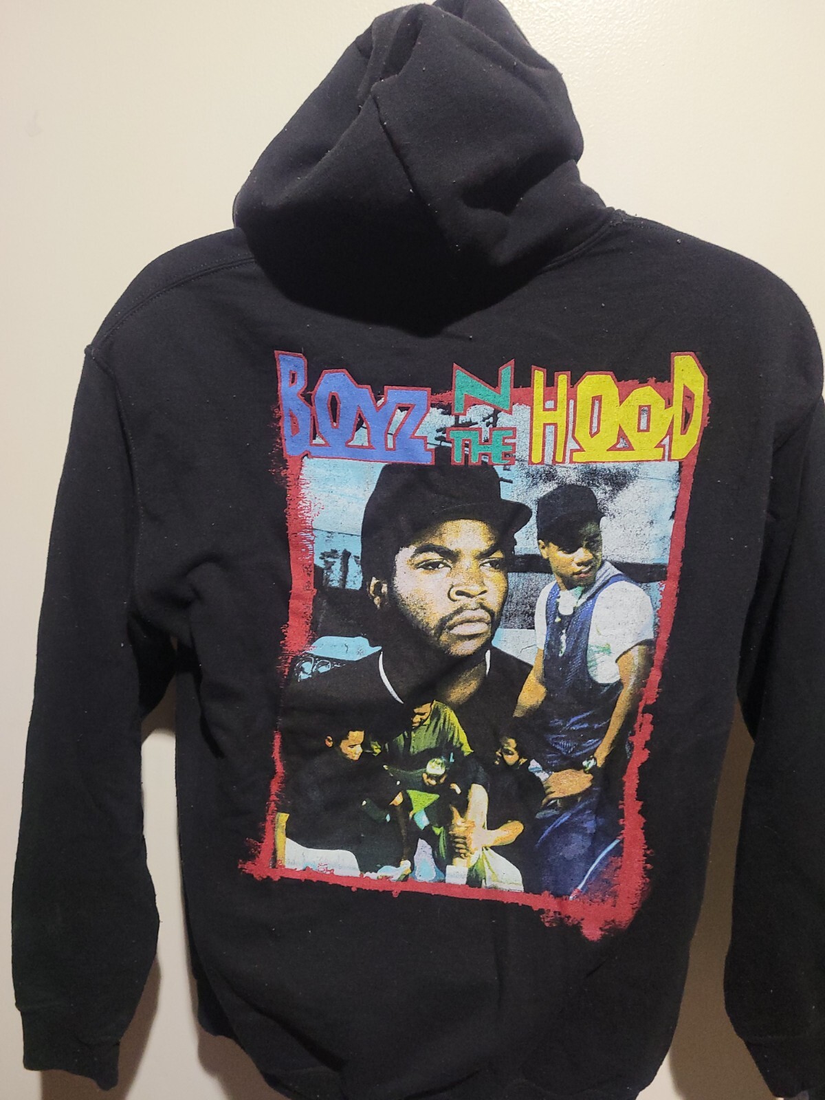 BOYZ N THE HOOD HOODIE MENS MEDIUM GRAPHIC FRONT AND … Gem