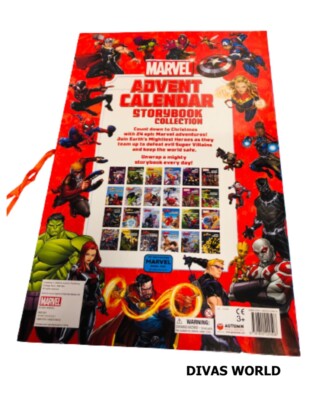 Marvel Advent Calendar Story Book Collection 24 Days Countdown To Christmas  NEW | eBay