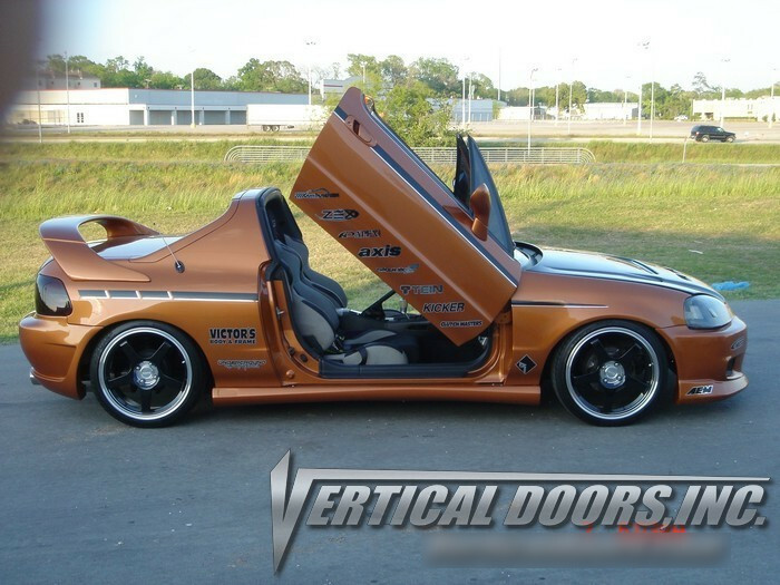 Vertical Doors Inc. Bolt-On Lambo Kit for Honda Del Sol 93-97