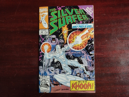 The Silver Surfer #67 68 69 Infinity War Crossover Galactus Comics 1992 VF+/NM - Picture 5 of 8