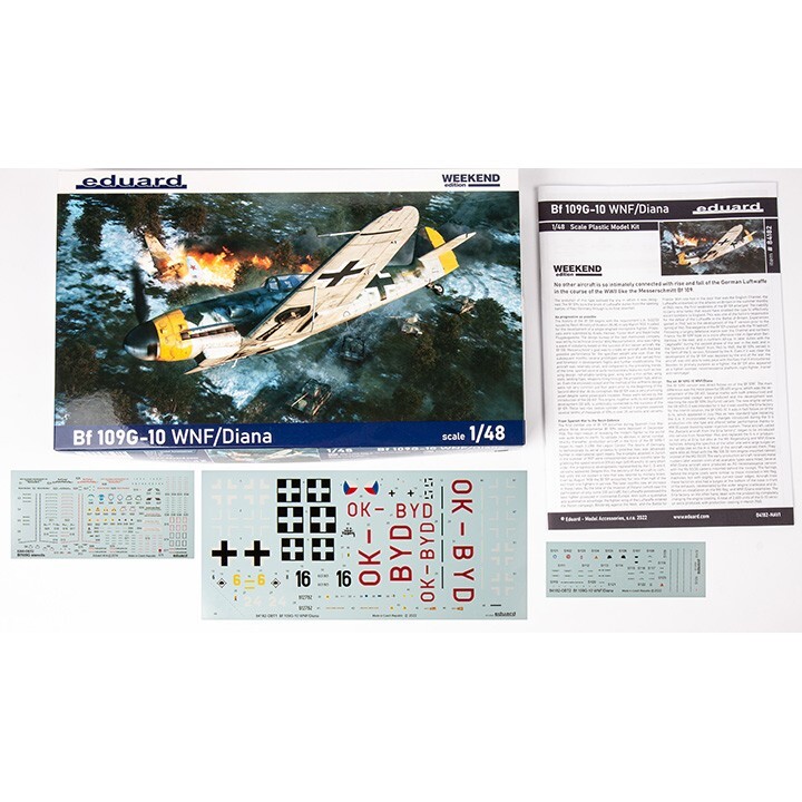 Eduard #84182 1/48 BF109G-10 WNF/Diana Weekend Edition | eBay