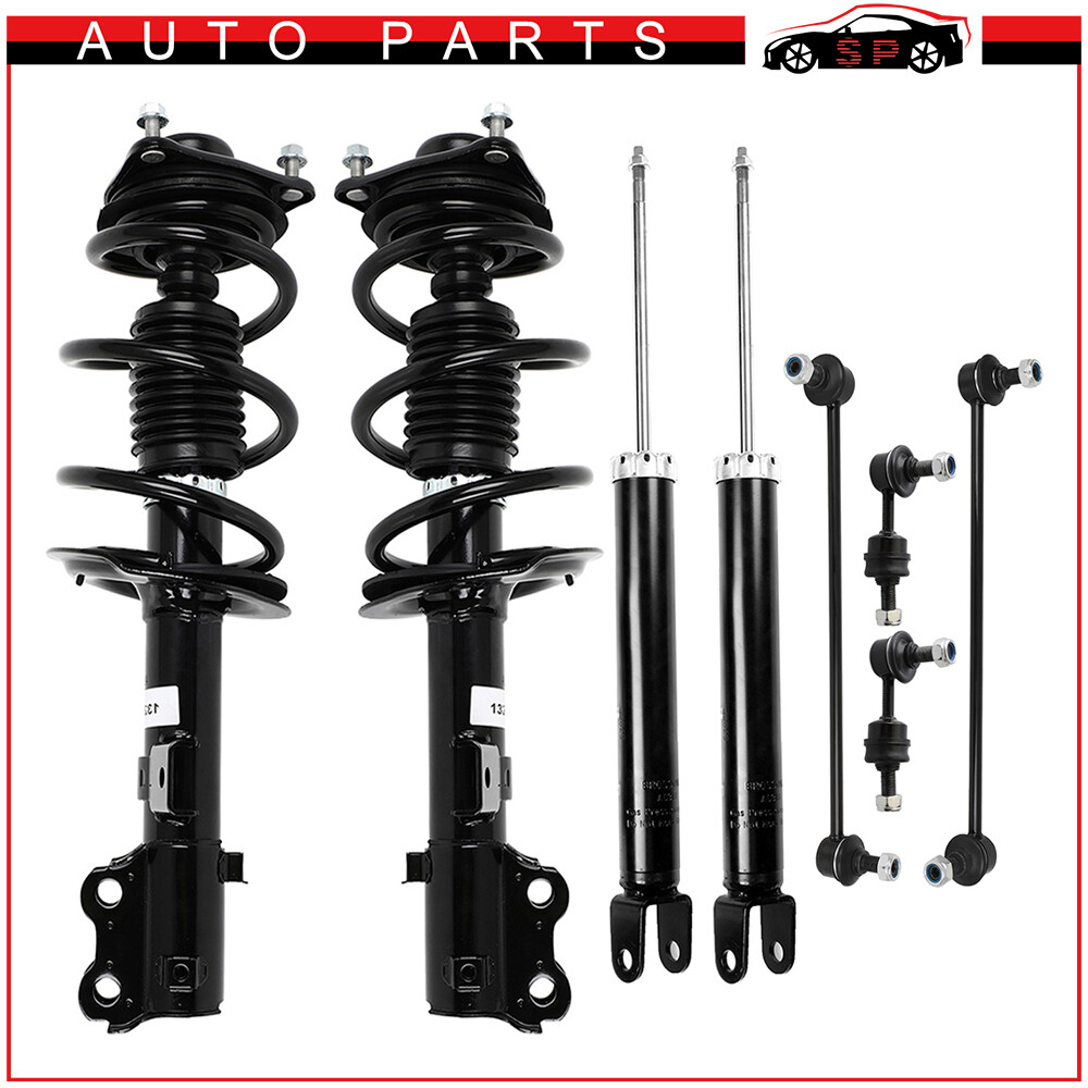 Front Strut & Rear Shock Absorber & Sway Bar End Links for 2011 2012 Kia Optima