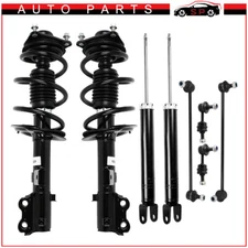 Front Strut & Rear Shock Absorber & Sway Bar End Links for 2011 2012 Kia Optima