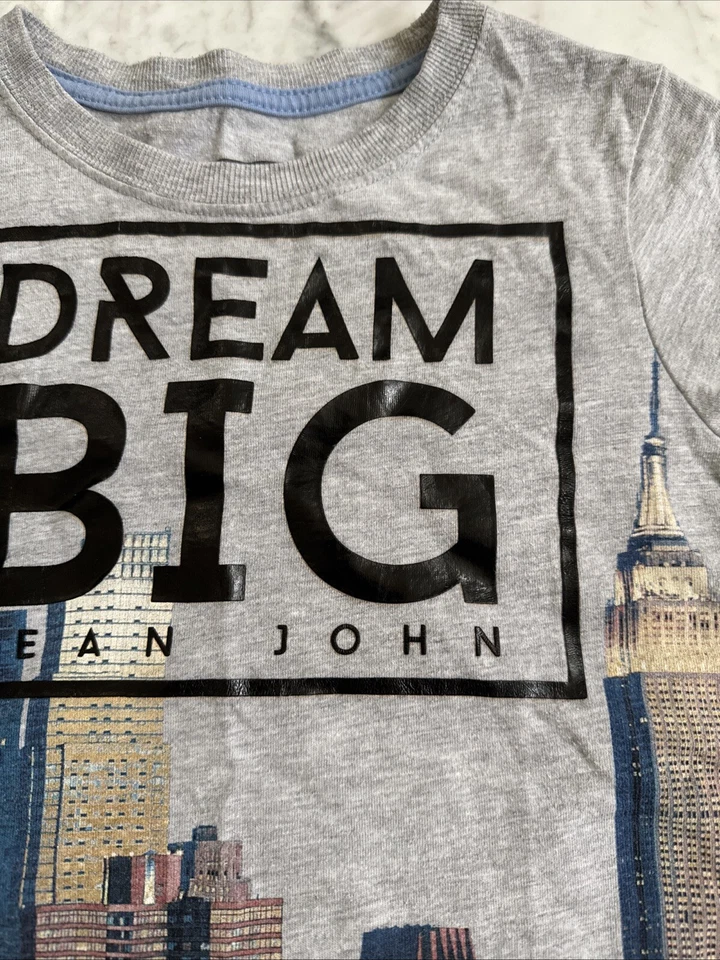 Camisa Sean John para niños Dream Big Manhattan Twin Towers talla pequeña Foto 4 de 4
