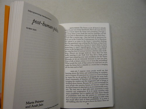 (REPROGRAMMING STRATEGIES FOR SELF-RENEWAL,Marta Peirano in conversation,2022 - Picture 3 of 4