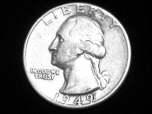 1949 Washington Quarter --- Almost Uncirculated - Picture 5 of 12