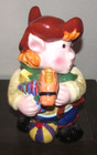 BEAUTIFUL SIGNATURE HOME COLLECTION CHRISTMAS ELF PITCHER TEAPOT CERAMIC HOLIDAY — photo 2