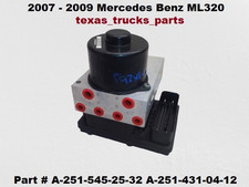 A2515452532 2007 2008 2009 Mercedes Benz Ml320 Abs Brake Pump Assembly