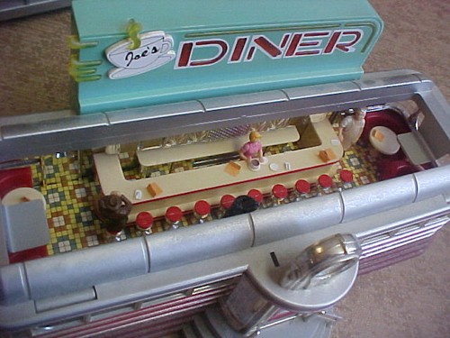 Joe's Diner Phone "Rock Around the Clock", Phone & Lights for "O" & 027 Trains - Picture 3 of 15