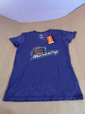 Phoenix Mercury Womens V Neck WNBA Fanatics Brand New T Shirt Womens Medium 