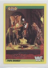 1992 Merlin Gold Series WWF Series 2 Papa Shango #63 0w6